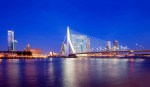 Fotobehang Rotterdam at night 196842950
